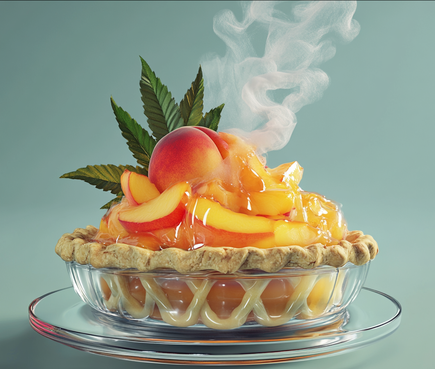 Pi Day Just Got Peachier: CBD-Infused Pie for the Ultimate Chill 🍑🥧