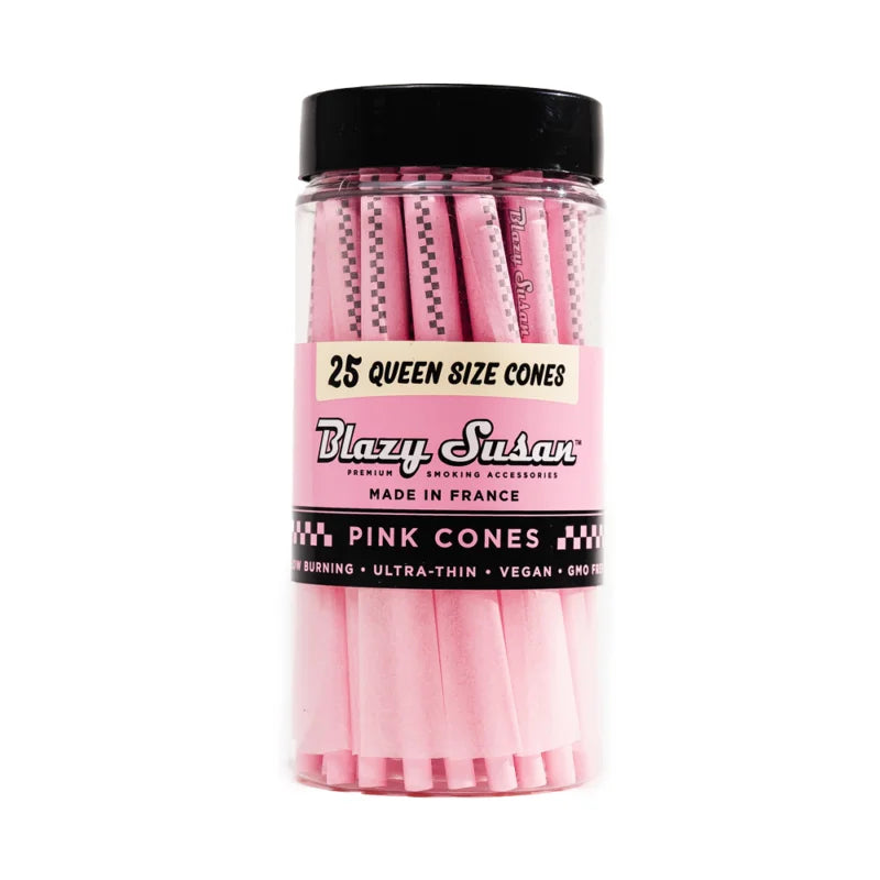 Pink Pre Rolled Cones | 40mm | 25 Count