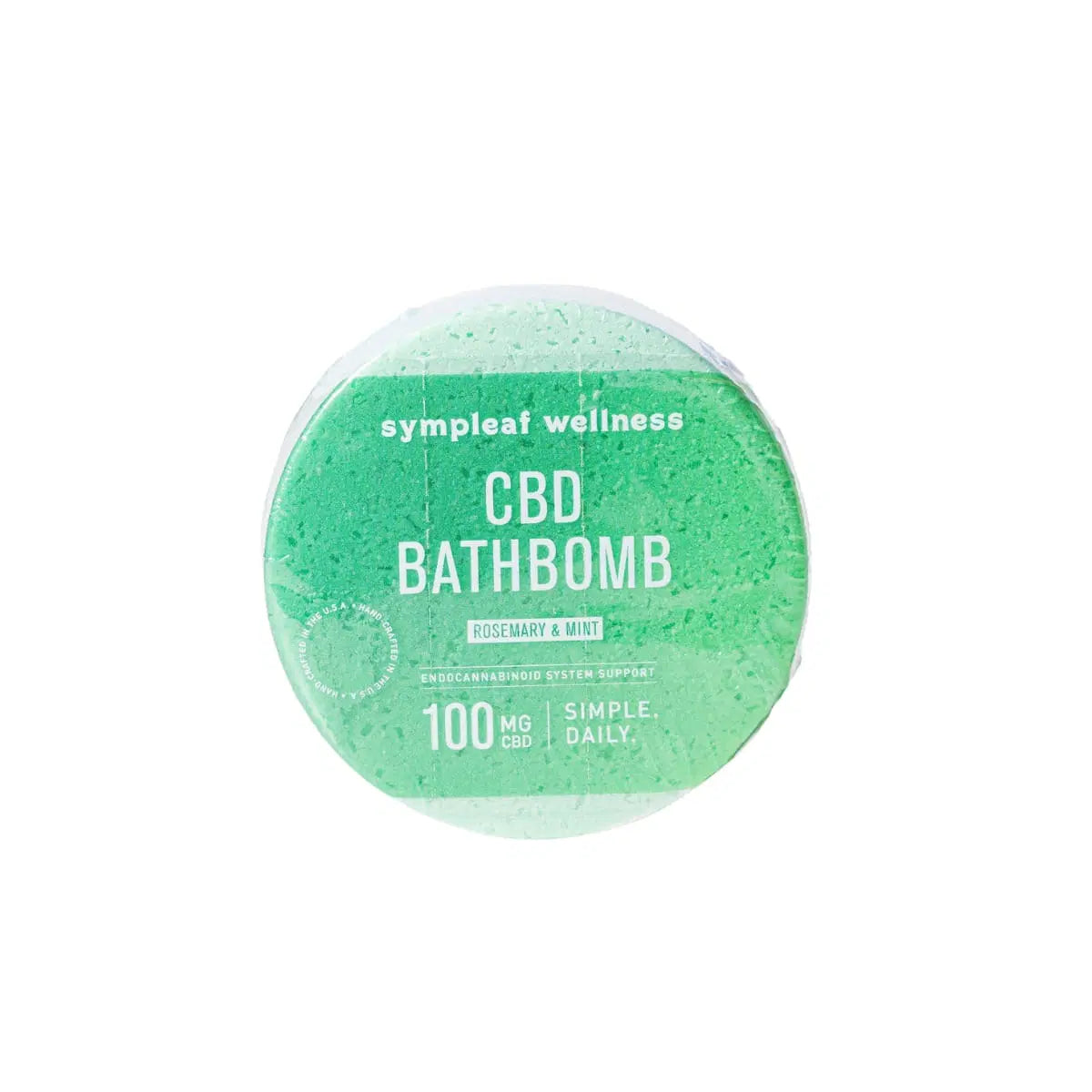 Sympleaf 100mg CBD Bath Bomb